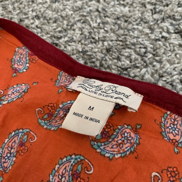 Lucky Brand 3/4 Length Shirt - Picture 4 of 5